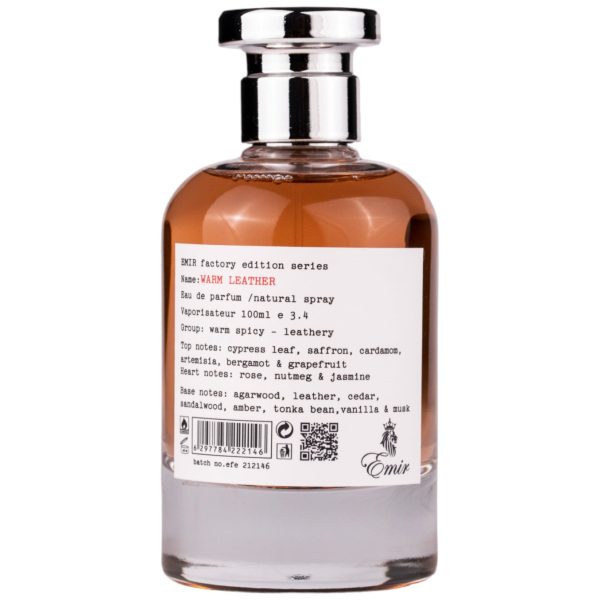 Warm Leather Factory Edition, apă de parfum, 100 ml