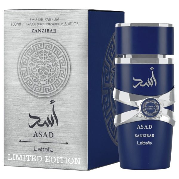 Lattafa Asad Zanzibar Limited Edition, apă de parfum, 100 ml