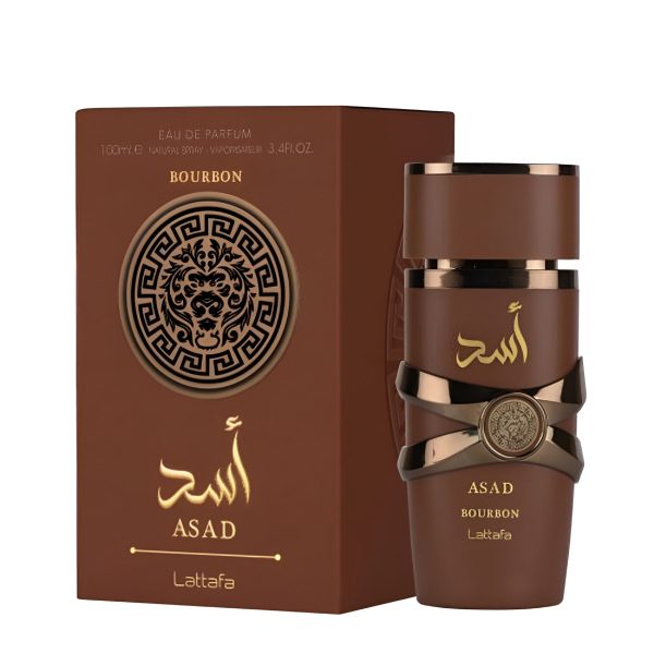 Lattafa Asad Bourbon, apă de parfum, 100 ml