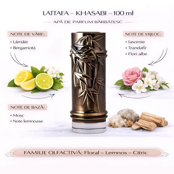 Lattafa Khashabi, apă de parfum, 100 ml