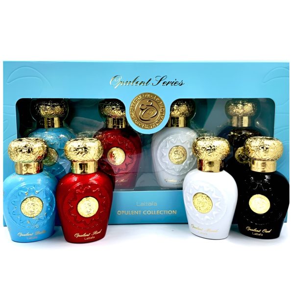 Lattafa Opulent Collection, apă de parfum, 4 x 25 ml